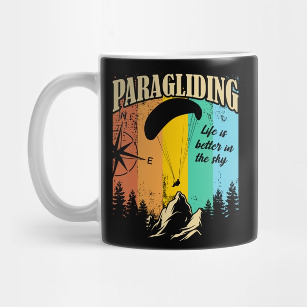 Paragliding Paraglider Mountains by Hariolf´s Mega Store
